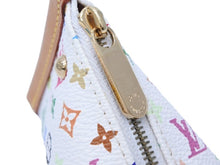 画像をギャラリービューアに読み込む, 極美品 LOUIS VUITTON ルイヴィトン ベルランゴ コインケース マルチ モノグラム ホワイト ゴールド金具 村上 M58020 中古 43094