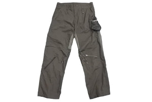 LGB エルジービー カーゴパンツ ワークパンツ コットン ポリエステル ナイロン レザー 8429BKC ブラック サイズ2 美品 中古 43119