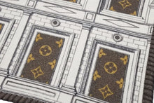 画像をギャラリービューアに読み込む, 新品同様 LOUIS VUITTON ルイヴィトン プレッド・アーキテチュラ ブランケット フォルナセッティ モノグラム 中古 43133