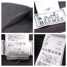 Load image into Gallery viewer, CHANEL シャネル サンバイザー 帽子 ヘッドウェア ココマーク テニスラケットストライプ コットン ONESIZE 良品 中古 43190