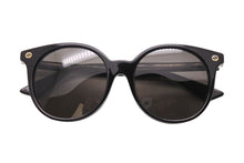 Load image into Gallery viewer, GUCCI グッチ サングラス メガネ アレッサンドロミケーレ GG0091SA プラスチック ブラック サイズ53□18 美品 中古 43199
