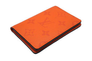 Louis Vuitton ルイ・ヴィトン タイガラマ オーガナイザードゥポッシュ カードケース ボルケーノオレンジ M30437 良品 中古 43205