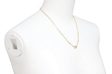 Load image into Gallery viewer, Christian Dior クリスチャンディオール ネックレスチェーン CD ゴールド 定価7.8万 Clair D Lune N1033CDLCY_D301 美品 中古 43206