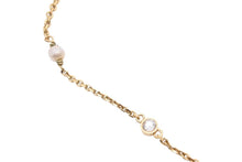 Load image into Gallery viewer, Christian Dior クリスチャンディオール ネックレスチェーン CD ゴールド 定価7.8万 Clair D Lune N1033CDLCY_D301 美品 中古 43206