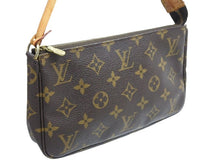 画像をギャラリービューアに読み込む, Louis Vuitton ルイヴィトン アクセソワール モノグラム アクセサリーポーチ ポシェット ブラウン M51980 中古 43216