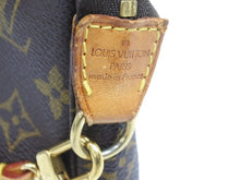 画像をギャラリービューアに読み込む, Louis Vuitton ルイヴィトン アクセソワール モノグラム アクセサリーポーチ ポシェット ブラウン M51980 中古 43216