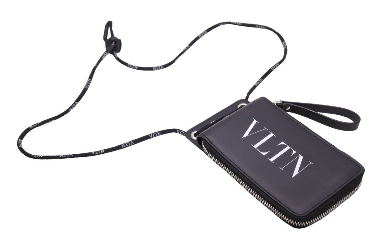 VALENTINO GARAVANI ヴァレンティノ ガラヴァーニ VLTN カーフスキン 