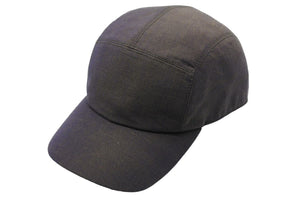 HERMES PARIS エルメス 6パネル キャップ 帽子 ヘッドウェア コットン リネン カーキ サイズ61 美品 中古 43237