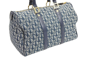Dior ディオール ロゴグラム トロッター ボストン ハンドバッグ PZ0032 ボストンバッグ 美品 中古 43256
