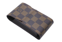 画像をギャラリービューアに読み込む, 新品同様 LOUIS VUITTON ルイヴィトン ダミエエテュイシガレットケース ポーチ 小物入れ ブラウン 中古 43262
