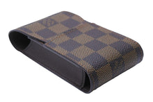 画像をギャラリービューアに読み込む, 新品同様 LOUIS VUITTON ルイヴィトン ダミエエテュイシガレットケース ポーチ 小物入れ ブラウン 中古 43262