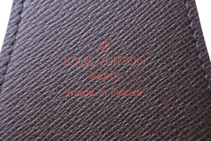 新品同様 LOUIS VUITTON ルイヴィトン ダミエエテュイシガレットケース ポーチ 小物入れ ブラウン 中古 43262