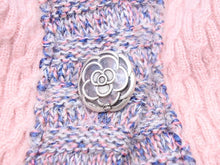 Load image into Gallery viewer, CHANEL シャネル カーディガン トリミングワンピース P52761K06813 シルク カシミヤ モヘア ピンク サイズ36 美品 中古 43296