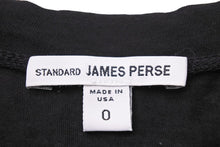 Load image into Gallery viewer, standard james perse スタンダード ジェームズパース ノースリーブ ワンピース コットン ブラック サイズ0 美品 中古 43303