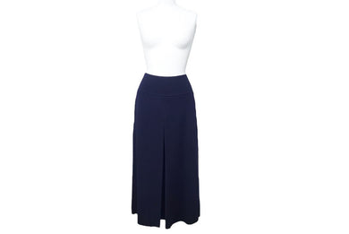 FOXEY NEWYORK COLLECTION フォクシー ニューヨーク コレクション ニット ガウチョパンツ ネイビー 39022 サイズ38 美品 中古 43312