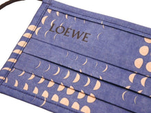 Load image into Gallery viewer, 新品未使用 LOEWE ロエベ マスク ノベルティ 非売品 限定 パウラズイビザ 2021 ブルー ベージュ 43331