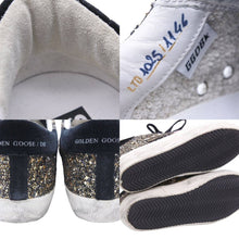 Load image into Gallery viewer, GOLDEN GOOSE ゴールデングース スニーカー リミテッド1196足 グリッター ブラック スウェード 星 サイズ36 中古 43369