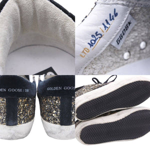 GOLDEN GOOSE ゴールデングース スニーカー リミテッド1196足 グリッター ブラック スウェード 星 サイズ36 中古 43369