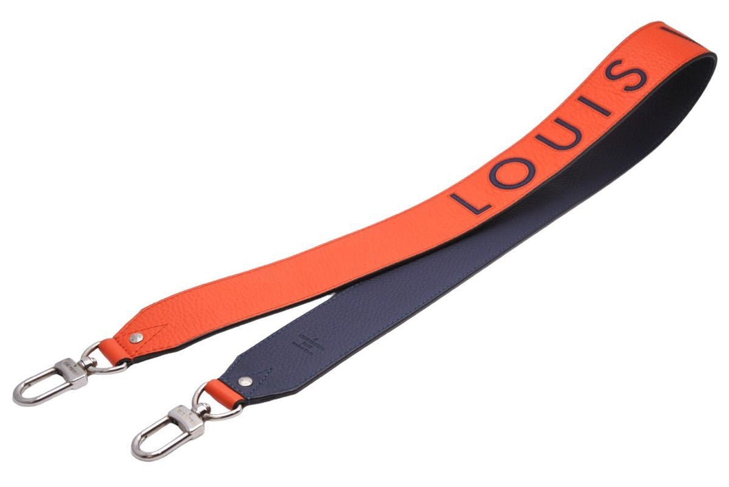 Louis Vuitton ルイヴィトン トリヨン ロゴ ショルダーストラップ レザー ボルケーノオレンジ J02427 斜め掛け 美品 中古 43402