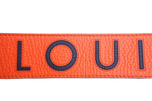 画像をギャラリービューアに読み込む, Louis Vuitton ルイヴィトン トリヨン ロゴ ショルダーストラップ レザー ボルケーノオレンジ J02427 斜め掛け 美品 中古 43402