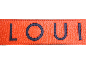 Louis Vuitton ルイヴィトン トリヨン ロゴ ショルダーストラップ レザー ボルケーノオレンジ J02427 斜め掛け 美品 中古 43402