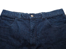 Load image into Gallery viewer, VERSACE ヴェルサーチ デニムパンツ ジーンズ ボトムス メデューサボタン デニム ネイビー 美品 中古 43431