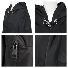 画像をギャラリービューアに読み込む, MONCLER モンクレール ナイロンジャケット MASSEREAU GIUBBOTTO 20SS F10911A73800 ナイロン ブラック ホワイト 美品 中古 43434