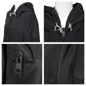 MONCLER モンクレール ナイロンジャケット MASSEREAU GIUBBOTTO 20SS F10911A73800 ナイロン ブラック ホワイト 美品 中古 43434