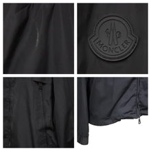 画像をギャラリービューアに読み込む, MONCLER モンクレール ナイロンジャケット MASSEREAU GIUBBOTTO 20SS F10911A73800 ナイロン ブラック ホワイト 美品 中古 43434