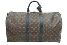 画像をギャラリービューアに読み込む, LOUIS VUITTON ルイヴィトン M56714 モノグラムマカサー キーポル55 ストラップ 欠品 バンドリエール ボストンバッグ 美品 中古 43451