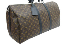 画像をギャラリービューアに読み込む, LOUIS VUITTON ルイヴィトン M56714 モノグラムマカサー キーポル55 ストラップ 欠品 バンドリエール ボストンバッグ 美品 中古 43451
