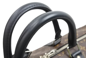 LOUIS VUITTON ルイヴィトン M56714 モノグラムマカサー キーポル55 ストラップ 欠品 バンドリエール ボストンバッグ 美品 中古 43451