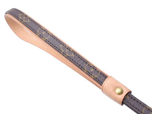 Louis Vuitton ルイヴィトン コリエ ペットリード ハーネス 散歩紐 TJ1161 リボン モノグラム ブラウン 美品 中古 43467