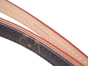 Louis Vuitton ルイヴィトン コリエ ペットリード ハーネス 散歩紐 TJ1161 リボン モノグラム ブラウン 美品 中古 43467