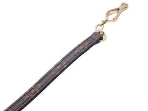 Louis Vuitton ルイヴィトン コリエ ペットリード ハーネス 散歩紐 TJ1161 リボン モノグラム ブラウン 美品 中古 43467