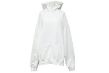 画像をギャラリービューアに読み込む, ESSENTIALS エッセンシャルズ パーカー ロゴ FEAR OF GOD フィアオブゴッド ホワイト トップス サイズL 美品 中古 43484