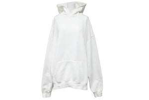 ESSENTIALS エッセンシャルズ パーカー ロゴ FEAR OF GOD フィアオブゴッド ホワイト トップス サイズL 美品 中古 43484