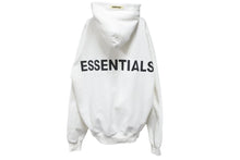 画像をギャラリービューアに読み込む, ESSENTIALS エッセンシャルズ パーカー ロゴ FEAR OF GOD フィアオブゴッド ホワイト トップス サイズL 美品 中古 43484