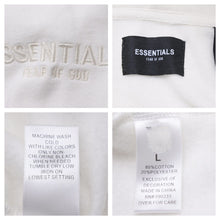 画像をギャラリービューアに読み込む, ESSENTIALS エッセンシャルズ パーカー ロゴ FEAR OF GOD フィアオブゴッド ホワイト トップス サイズL 美品 中古 43484
