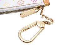Load image into Gallery viewer, Louis Vuitton ルイヴィトン キー&amp;コインケース 小銭入れ M92655 コーティングキャンバス ホワイト マルチカラー 美品 中古 43495
