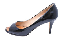 Load image into Gallery viewer, Giuseppe Zanotti ジュゼッペザノッティ パンプス ヒール 96069 パテントレザーブラック 36 良好 中古 43504