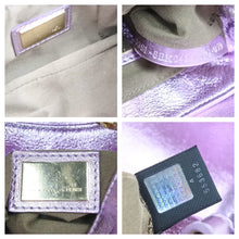 Load image into Gallery viewer, FENDI フェンディ ワンショルダーポーチ ミニバッグ ハンドバッグ FFロゴ レザー パープル 2381-8BK042-MNG-059 美品 中古 43510