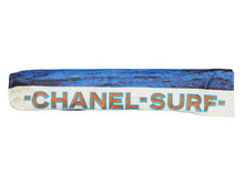 Load image into Gallery viewer, CHANEL シャネル サーフライン 折りたたみ傘 パラソル アンブレラ ヴィンテージ 545g ホワイト ブルー 良品 中古 43519
