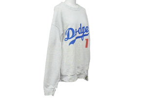 STARTER スターター NOMO 野茂英雄 スウェット トレーナー Los Angeles Dodgers グレー ブルー レッド コットン 良品 中古 43542