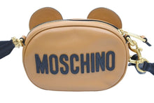 画像をギャラリービューアに読み込む, [USED/中古]MOSCHINO モスキーノ ショルダーバッグ ブラウン ブラック レザー Bランク 中古 n43552