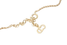 Load image into Gallery viewer, Christian Dior クリスチャンディオール ネックレス アクセサリー CDロゴ ラウンド 丸形 ゴールド GP 美品 中古 43560