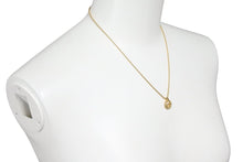 Load image into Gallery viewer, Christian Dior クリスチャンディオール ネックレス アクセサリー CDロゴ ラウンド 丸形 ゴールド GP 美品 中古 43560