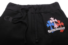 Load image into Gallery viewer, CHROME HEARTS クロムハーツ マルチカラーセメタリークロススウェットパンツ 2022SS コットン マルチカラー S 美品 中古 43566