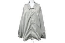 画像をギャラリービューアに読み込む, ESSENTIALS エッセンシャルズ COACHES JACKET SEAFORM バックロゴコーチブルゾン グリーン ナイロン サイズXL 美品 中古 43575