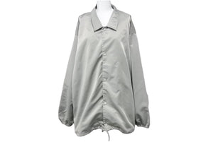ESSENTIALS エッセンシャルズ COACHES JACKET SEAFORM バックロゴコーチブルゾン グリーン ナイロン サイズXL 美品 中古 43575